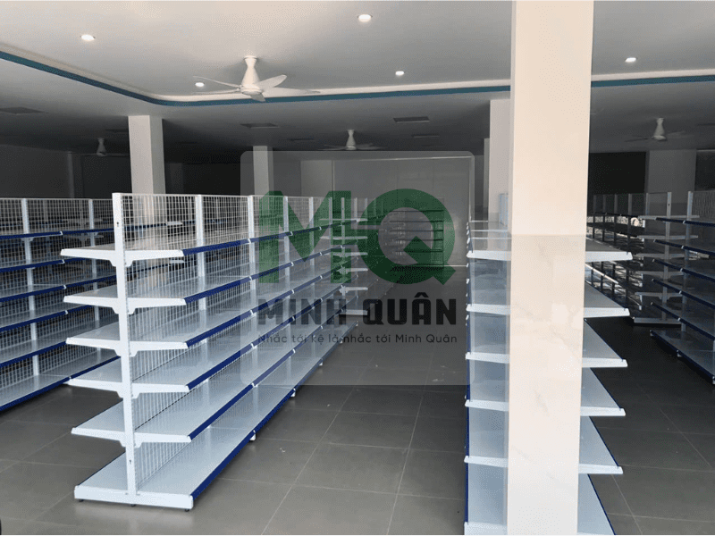 Lắp đặt kệ chữ siêu thị cho khách hàng tại Bình Mỹ, Củ Chi TP.HCM