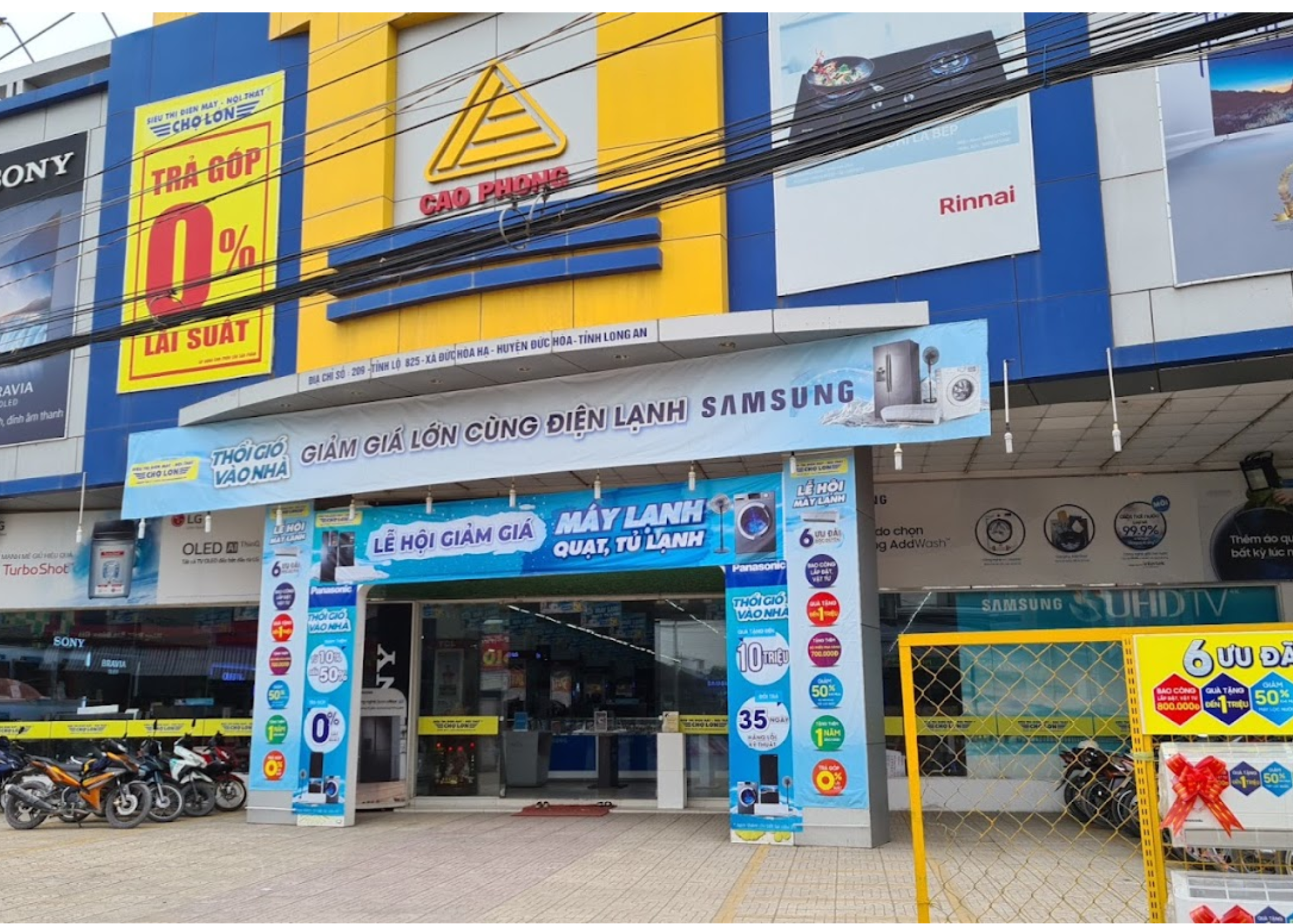 Lắp đặt kệ siêu thị tại Nội thất Chợ Lớn Đức Hòa Long An