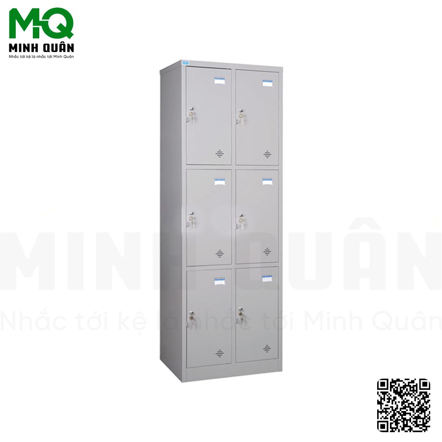Tủ locker 6 ngăn Minh Quân
