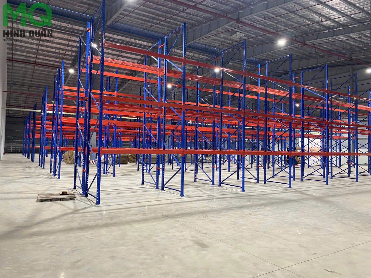 Cung cấp kệ tải nặng kho hàng khách hàng Quận 2 TP.HCM