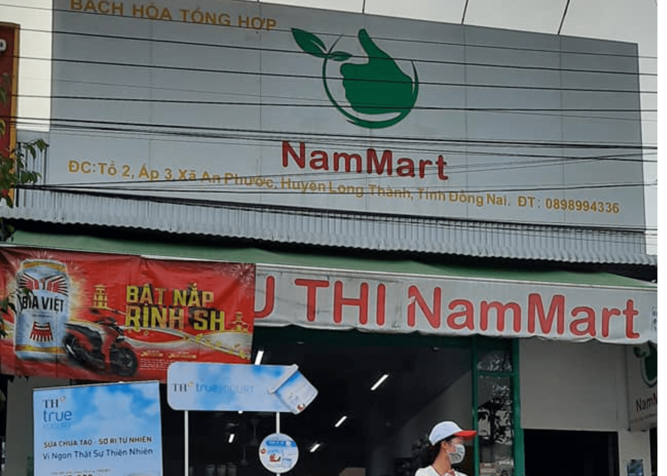 Lắp đặt kệ siêu thị Nammart Long Thành